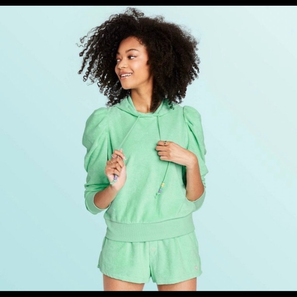 Stoney Clover Lane x target green terry outfit - Picture 1 of 1